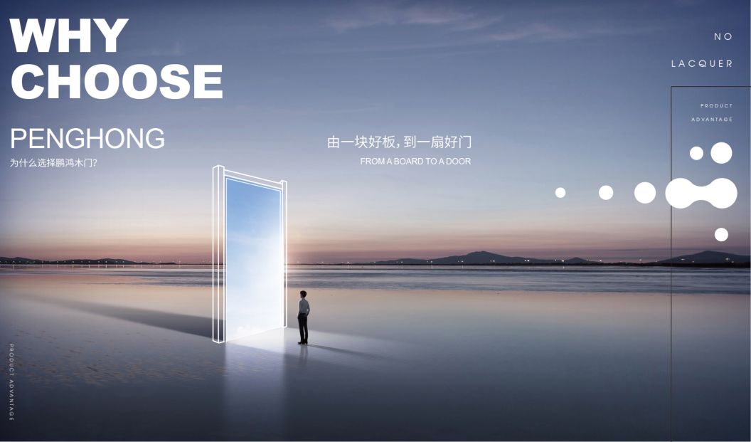 鵬鴻免漆木門為啥這么受歡迎，你品，你細品